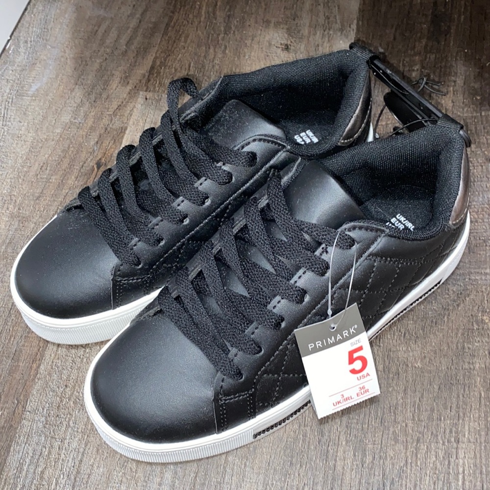 primark sneakers black bling